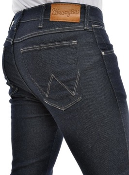 WRANGLER spodnie NAVY skinny STRANGLER W29 L32