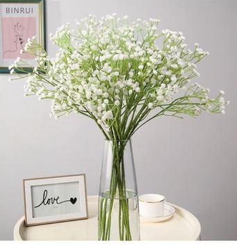Искусственные цветы гипсофилы, декоративные ветки гипсовых деревьев