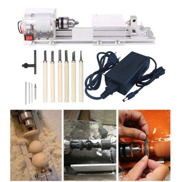 Мини-токарный станок для полировки бусин с высокой