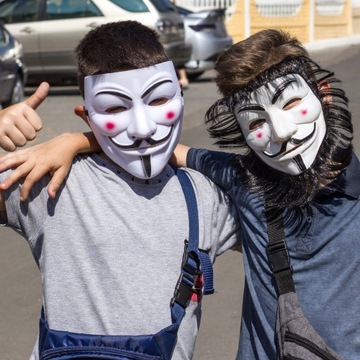 MASKA ANONYMOUS STOP ACTA HALLOWEEN V JAK VENDETTA