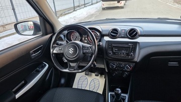 Suzuki Swift VI Hatchback Facelifting 1.2 DualJet SHVS 83KM 2021 Suzuki Swift 1,2 Hybrid Salon Polska Bezwypadkowy Faktura Vat 23 1.2 84KM, zdjęcie 9