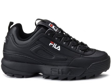 Buty męskie sportowe Fila Disruptor Low czarne 42