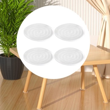 opakowanie 4x Silikonowe podkładki pod nóżki do mebli Antypoślizgowe ochraniacze podłogowe po 3 szt