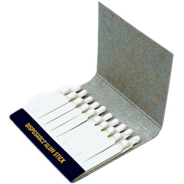 НАБОР Квасцы в спичках для нарезки Nishman ALUM STICKS 24 шт. - 480 шт.