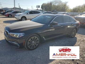 BMW Seria 5 G30-G31 2018 BMW Seria 5 BMW 530i Sedan, od ubezpieczalni 2.0 Benzyna 248KM
