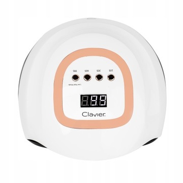 Lampa do paznokci Clavier LED + UV-T5 MAX 220W, biała