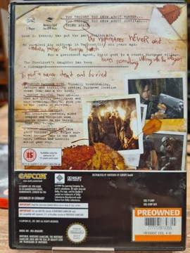 Resident Evil 4 (2005) GameCube, SklepRetroWWA