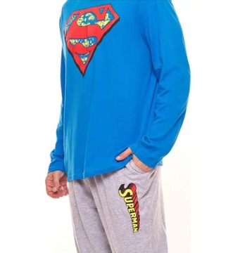 MARVEL SUPER PIŻAMA MĘSKA SUPERMAN M