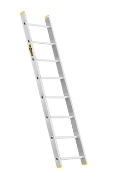 DRABINA ALUMINIOWA PRZYSTAWNA 1 x 8* BEST