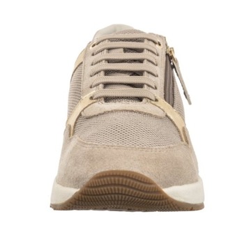 Buty Sneakersy Geox D Bulmya B Lt Taupe D36NQB 01122 C6738 Beżowe