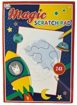Magic Scratch Pad MAGIC SCRATCH BLOCK 24 СТРАНИЦЫ - ПРОСТРАНСТВО