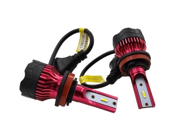 ŻARÓWKI LED GT H8 H9 H11 CSP ZES CREE 80W Plug&Play CANBUS Ultra Mocne TOP