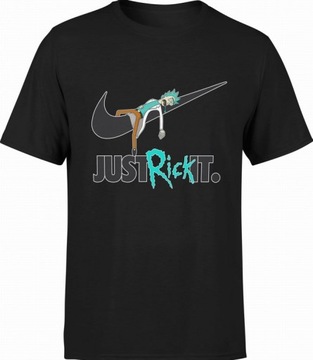 KOSZULKA MĘSKA RICK I MORTY JUST RICK IT SERIAL S