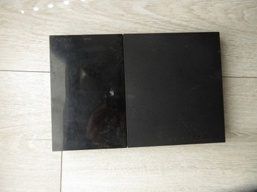 KONSOLA SONY PS2 SLIM SCPH-90004 GRA PADY KAMERKA KARTA PAMIĘCI KOMPLET