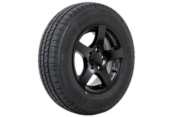 Koło wzmacniane do przyczepy 185/80 R14C 104/102N FELGA ALU czarna 5.5Jx14