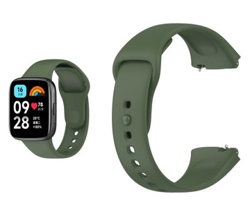Pasek do Xiaomi Redmi Watch 3 ACTIVE ZIELONY
