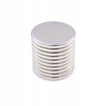Магнит неодимовый 10х1 мм 10шт круглые прочные неодимовые магниты
