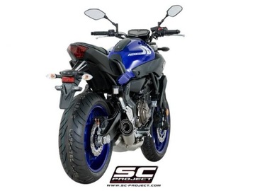 Выхлопная система SC-Project S1 Yamaha MT-07 (2017 – 2020 гг.)