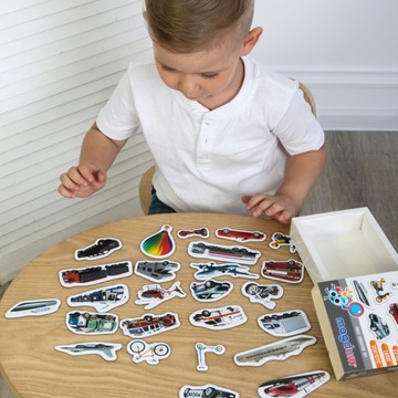 Образовательная игра магнитов магдома