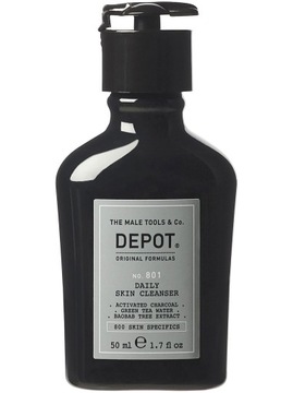 Depot 801 Żel do mycia twarzy węgiel aktywny 50 ml