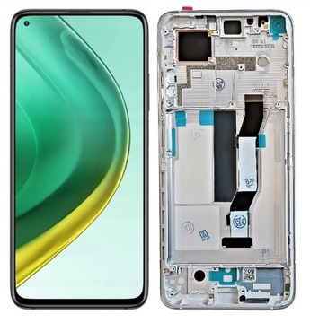 LCD WYŚWIETLACZ EKRAN DO XIAOMI MI 10T PRO RAMKA SREBRNA
