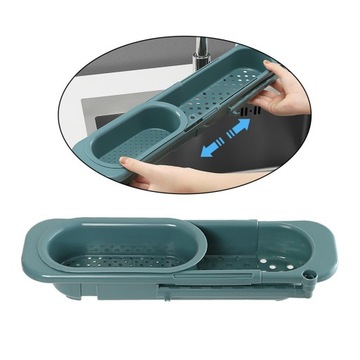 TELESKOPOWY STOJAK NA ZLEW SZARY