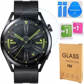 SZKŁO HARTOWANE 9H PRO+ DO HUAWEI WATCH GT 3 46MM