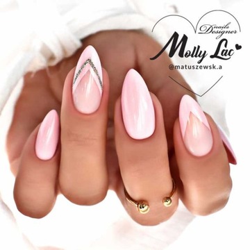 Molly Lac Nail Building Base Pearly Base 10 г - Орхидея