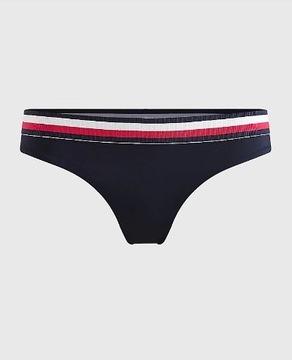 TOMMY HILFIGER DÓŁ OD BIKINI LOGO GRANAT 36 FBC