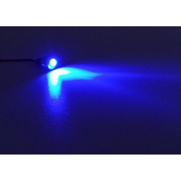 Светодиодная лампа приборной панели 14мм Синий