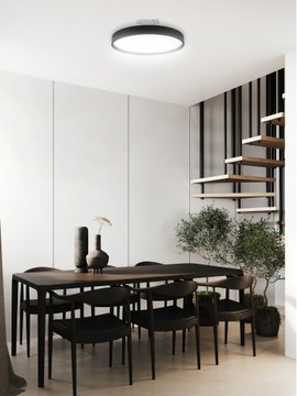 НАВЕРХНОСТНЫЙ СВЕТОДИОДНЫЙ ПОТОЛОЧНЫЙ СВЕТИЛЬНИК 48ВТ, БОЛЬШОЙ 40СМ