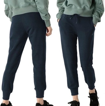 4F SPODNIE DAMSKIE DRESOWE BAWEŁNIANE JOGGERY R.S