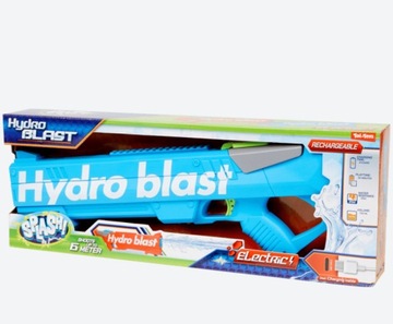 DUŻY ELEKTRYCZNY AUTOMATYCZNY 6m PISTOLET NA WODĘ Hydro Blast 700 ml HIT