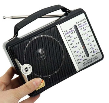 ПОРТАТИВНАЯ СЕТЕВАЯ РАДИО R20 FM AM SW КУХОННАЯ СТРОИТЕЛЬНАЯ РАДИО РАБОТАЕТ НА БАТАРЕЯХ R20