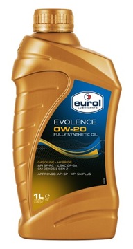 Eurol Evolence 0W-20 1L GM/CHRYSLER/FORD