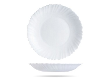Talerz głęboki 23 cm biały Feston LUMINARC