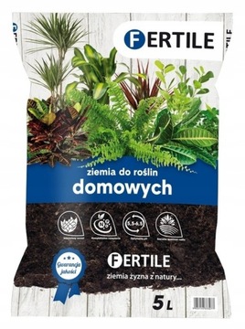 ZIEMIA do roślin domowych 5 L FERTILE