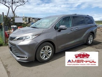 Toyota Sienna III 2021 Toyota Sienna 2021, Limited, 2.5 L, od ubezpieczalni 2.5 Benzyna 245KM