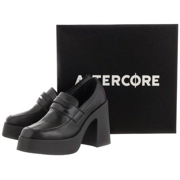 Buty Damskie Botki na Obcasie Altercore Grace Black Czarne