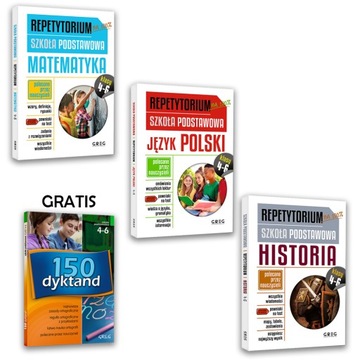 Repetytorium szkoła podstawowa 4-6 3W1 2022 GRATIS