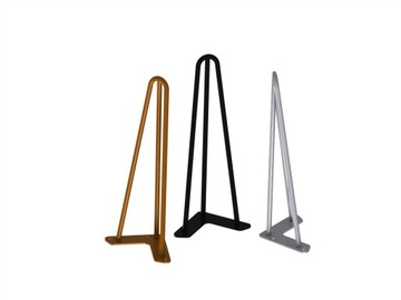 Noga stolik hairpin legs metal 3 pręty 40 cm