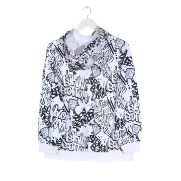 H&M DIVIDED Bluza z kapturem Rozm. EU 36 biały