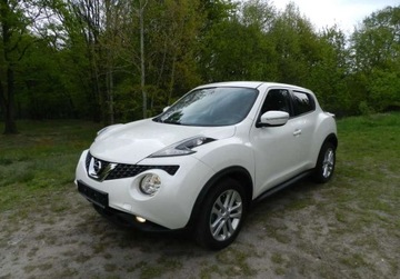 Nissan Juke I SUV Facelifting DIG-T 115KM 2014 Nissan Juke SerwisTUVPewny PRZEBIEG 1wlasciciel