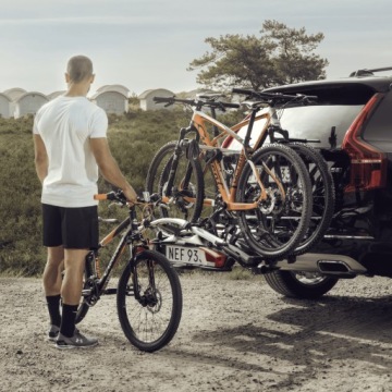 THULE VeloCompact 926+9261 Велосипедный багажник на крючке для 4 бициклов