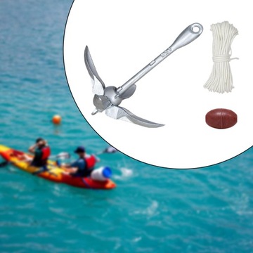 Складной якорный водонепроницаемый складной каяк с шариком и буем, 3,2 кг