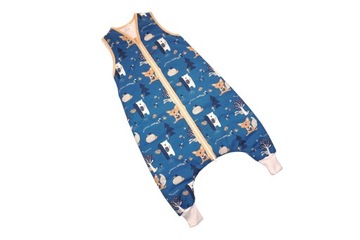 СПАЛЬНЫЙ МЕШОК УТЕПЛЕННЫЙ НА НОЖКАХ И РУКАВАХ 92-110 S