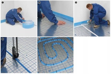 Труба PE-RT 16х2,0 Blue Floor KAN-THERM 600M для теплого пола