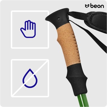 ТРЕККИНГОВЫЕ ПАЛАКИ ПАЛКИ ДЛЯ САНДИРСКОЙ ХОДЬБЫ # BEON PRO 2