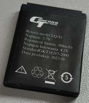 АККУМУЛЯТОР ДЛЯ СМАРТ-ЧАСОВ DZ09 LQ-S1