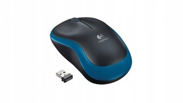 Беспроводная мышь LOGITECH M185 Nano BLUE